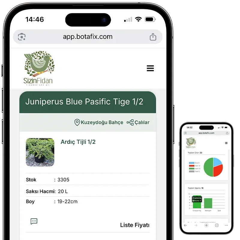 Botafix ile ürün durumunu sahada net şekilde kayıt altına alın